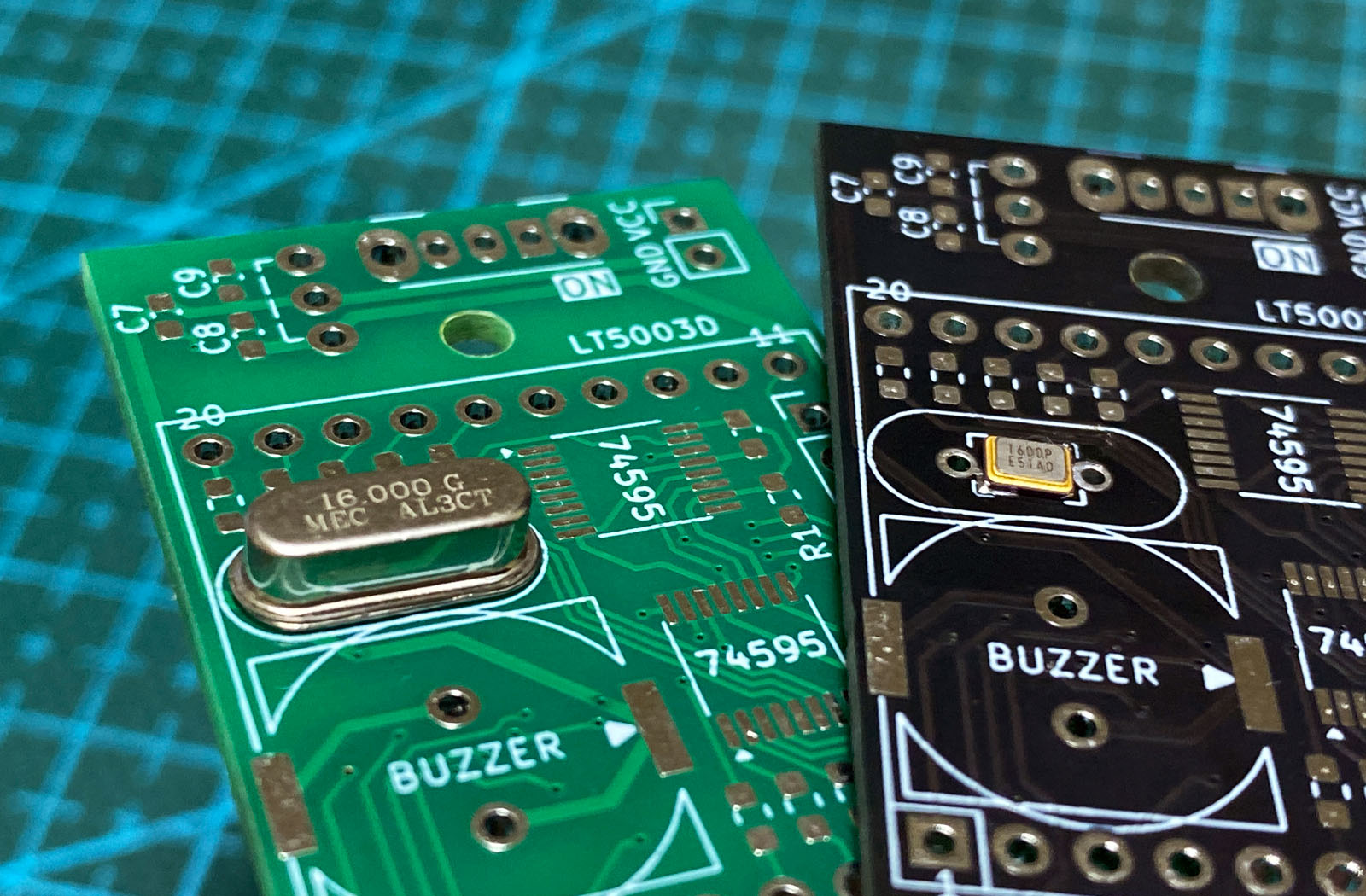 Arduino 水晶発振子
